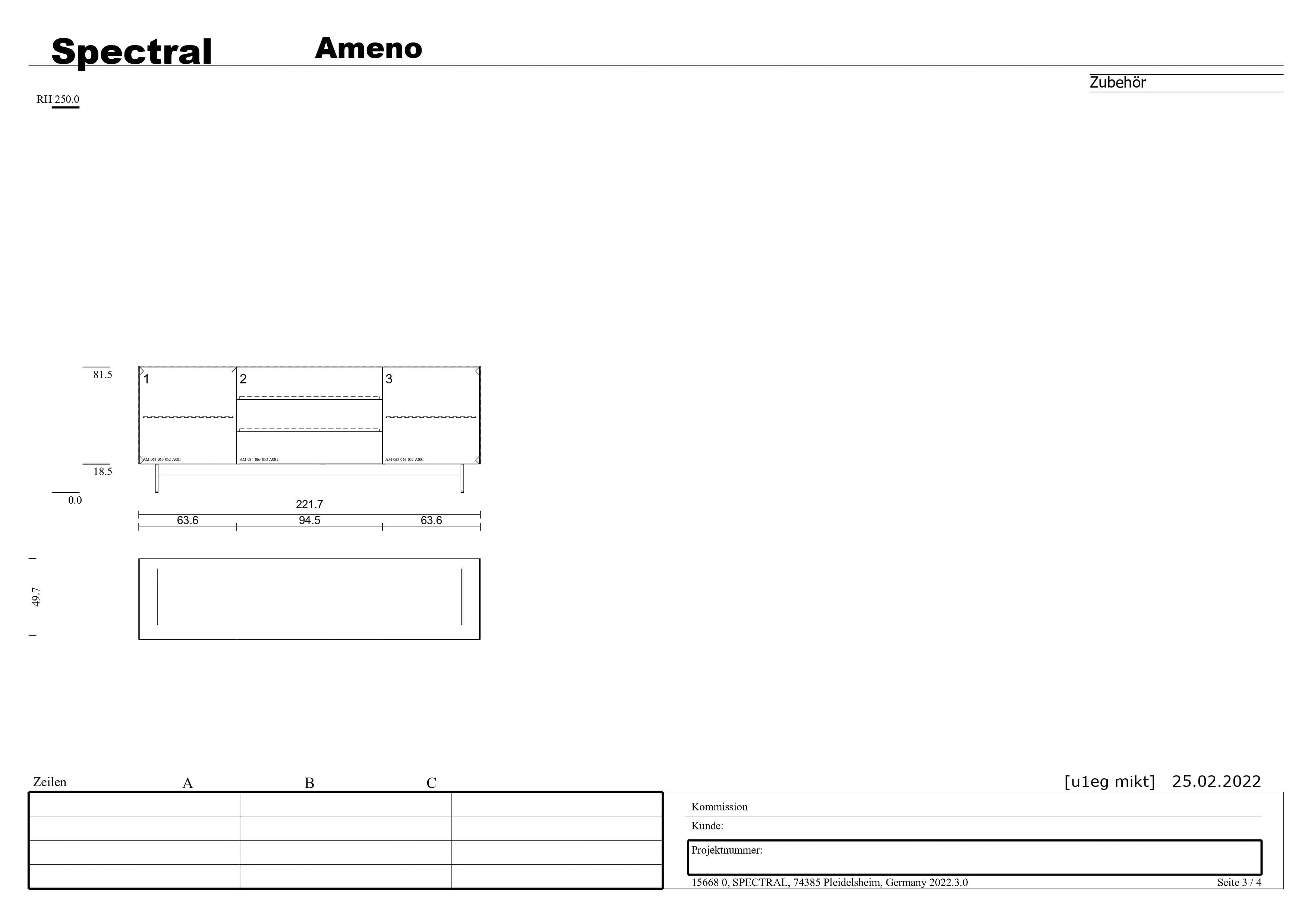 Ameno-Sideboard