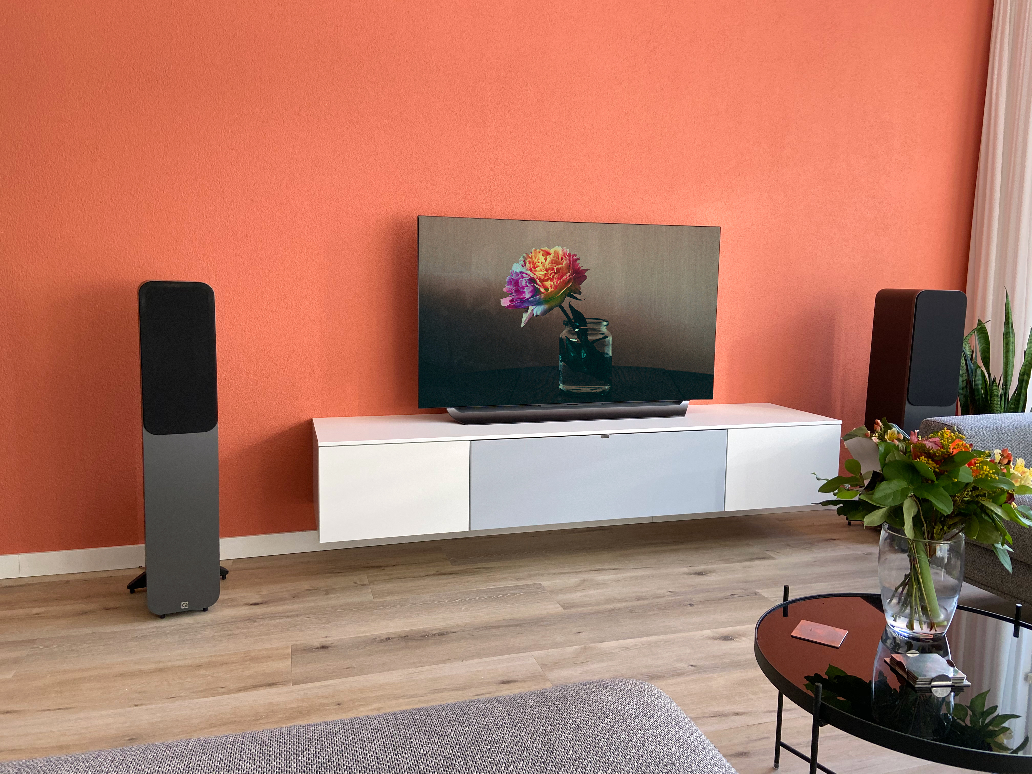 weißer TV-Schrank Spectral