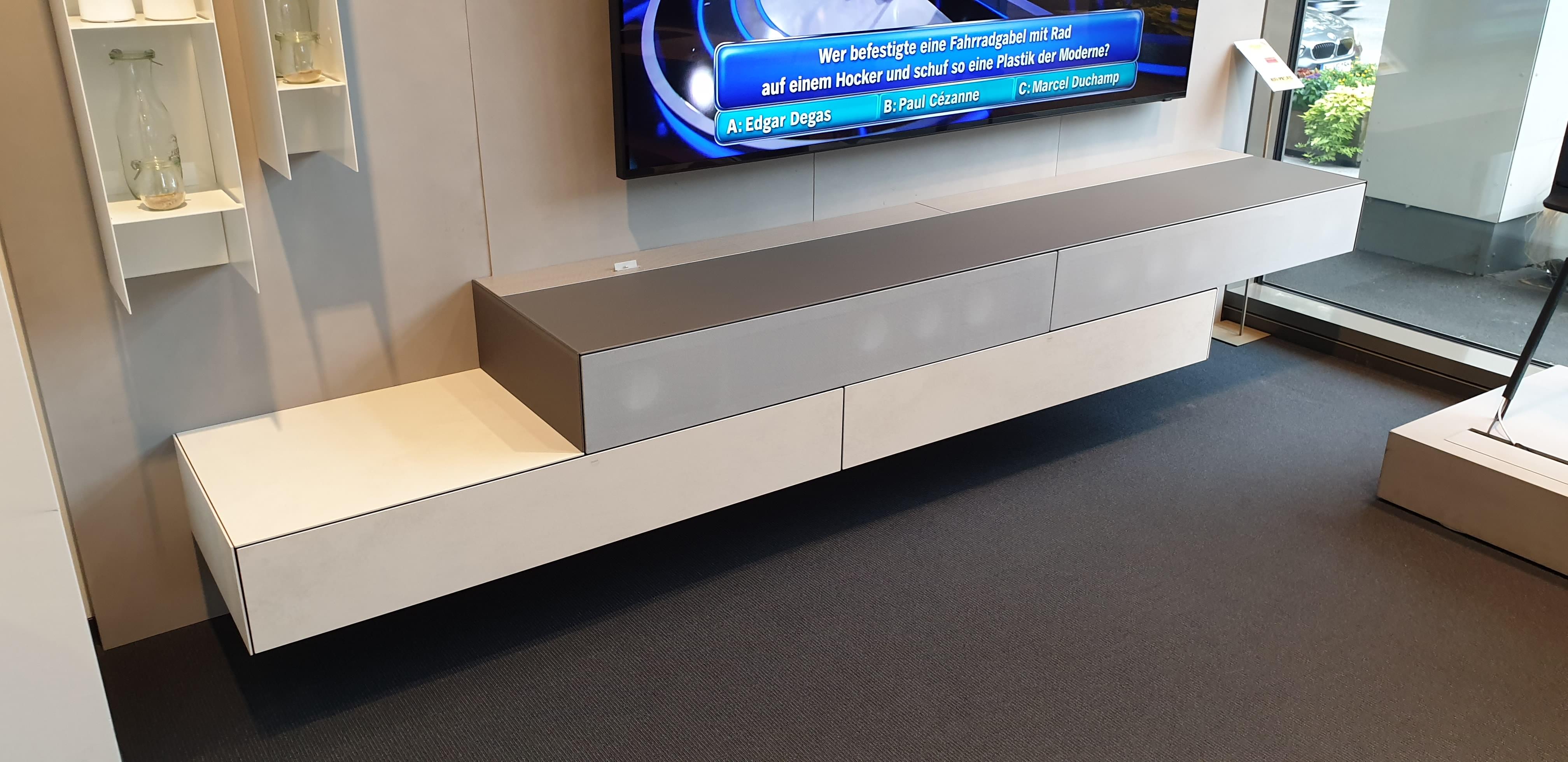 AMENO TV Möbel Lowboard mit aktiv Sound System VRA2