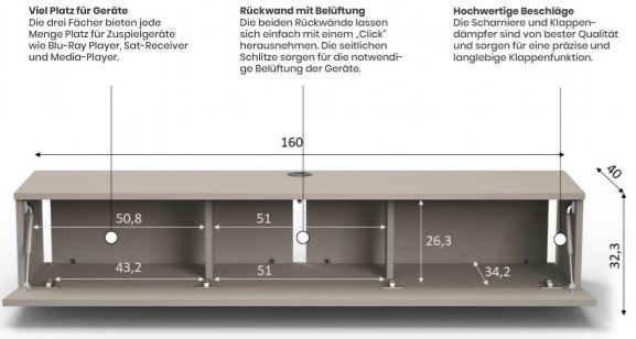 JRB-02-160-03 mit Stauraum