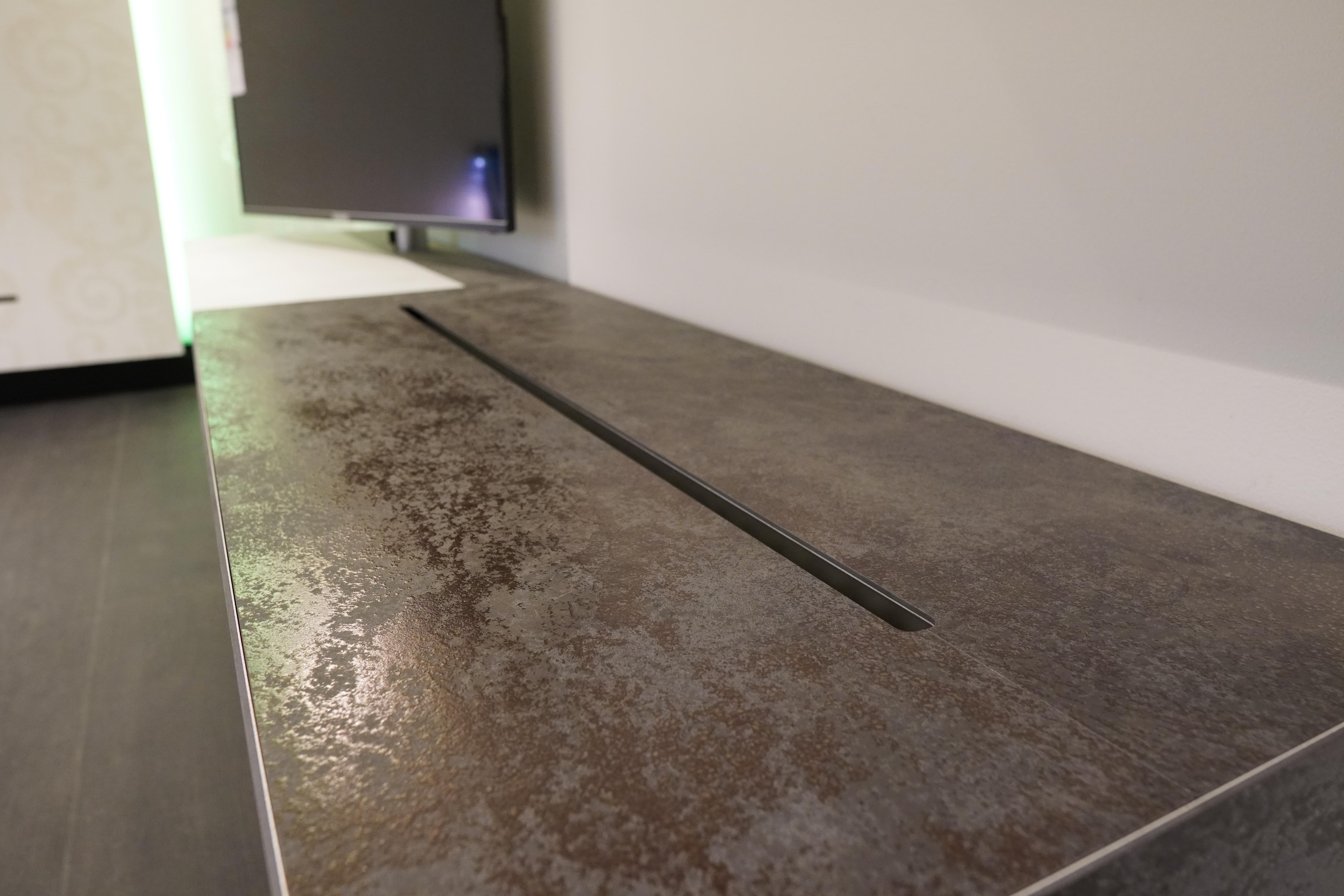 Ameno Lowboard mit Smart Flame + Soundsystem