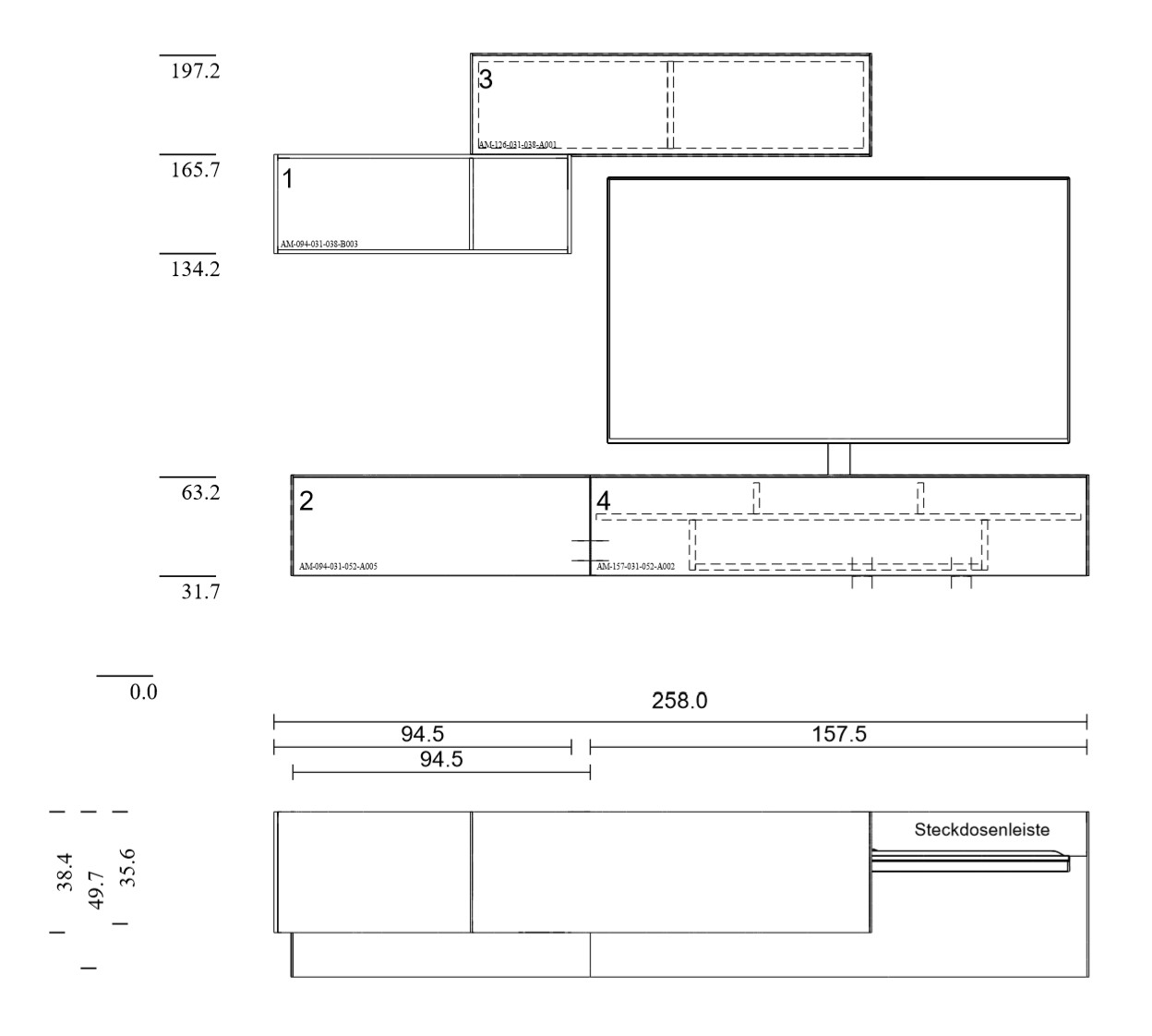 Ameno mit Smart-Flame