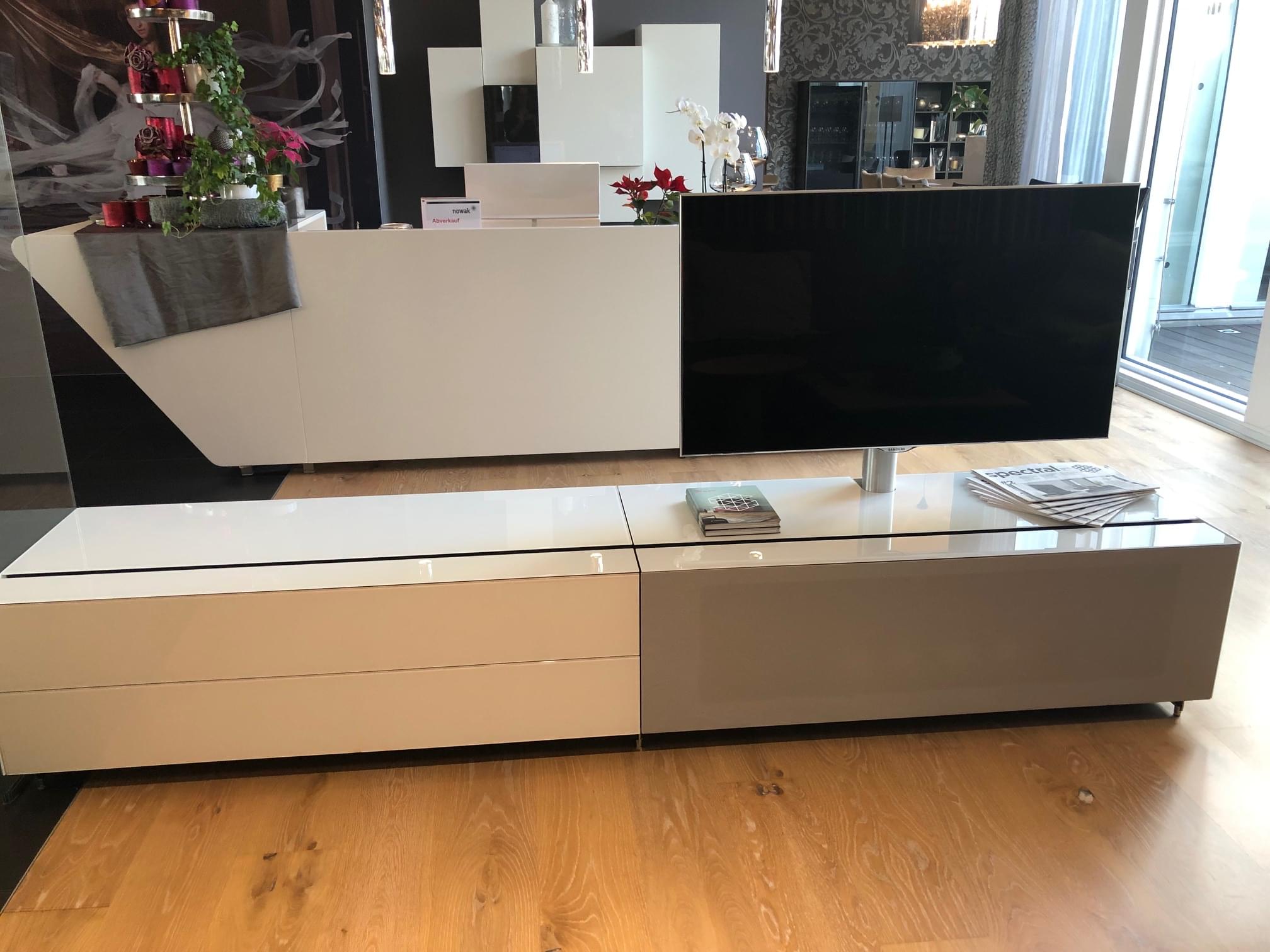 Spectral Raumteiler Cocoon Weiß Glas HG (SNG)