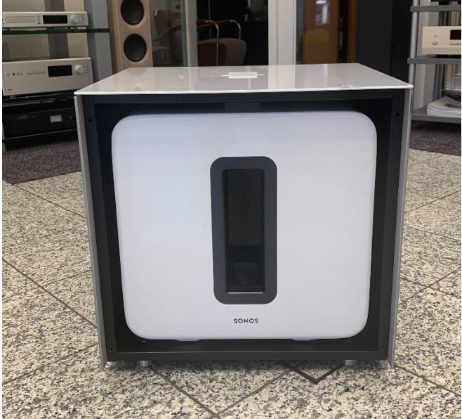 Beistelltisch - "Subwoofer verschwinde"