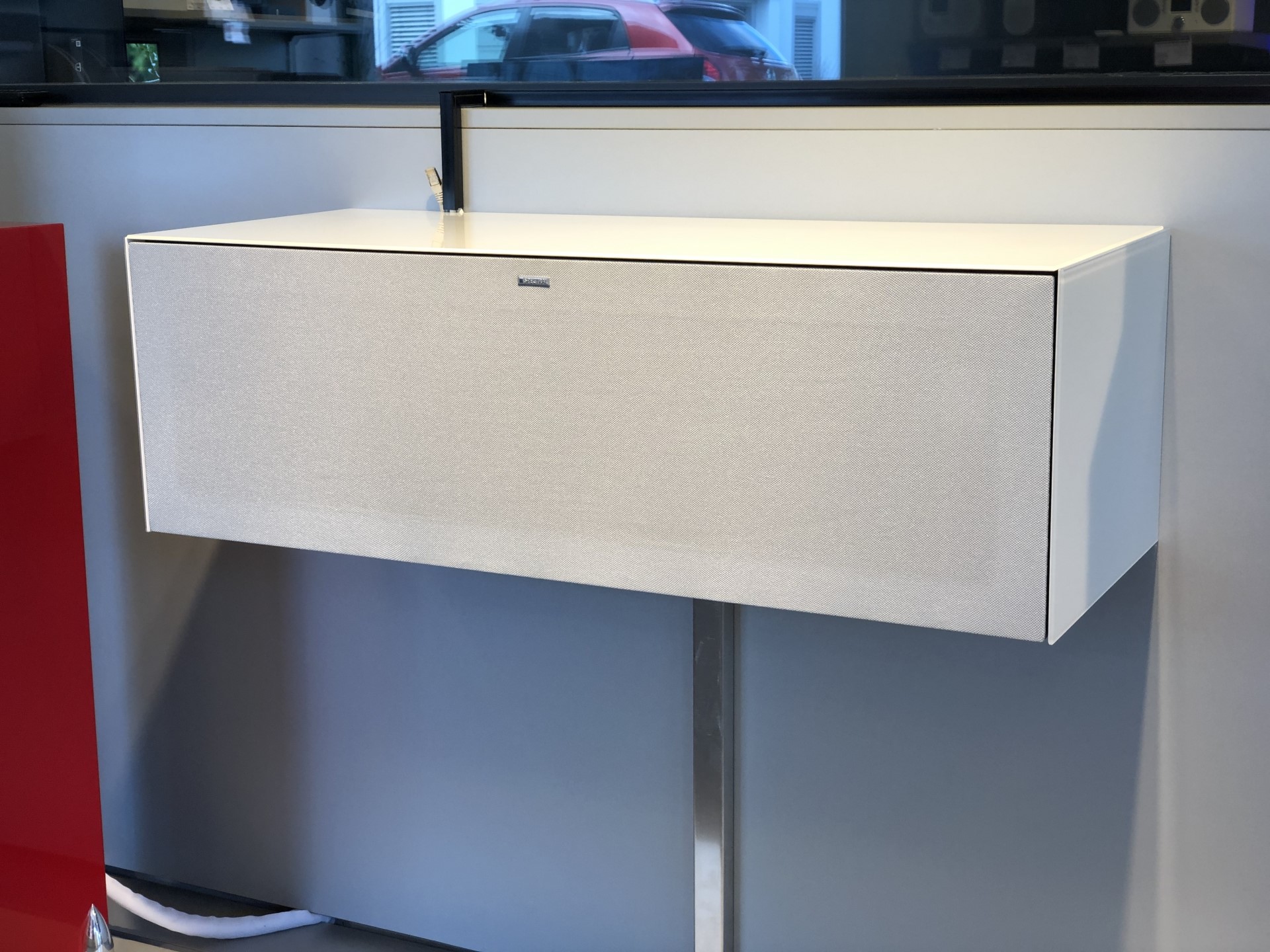 Hängemöbel SMB1 mit Stoff-Front silber