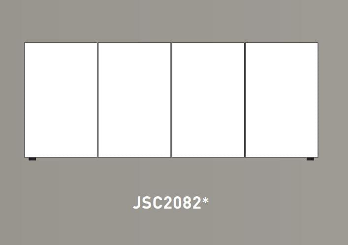 JSC2082-GR Sideboard 204x80 Grey