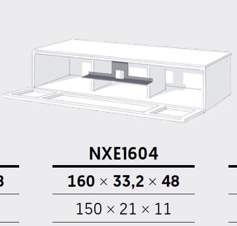 TV Möbel für Soundbar Integration