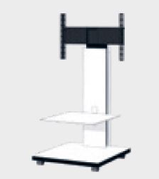 Hochwertiger TV Stand, inteligente Kabelführung & rollbar