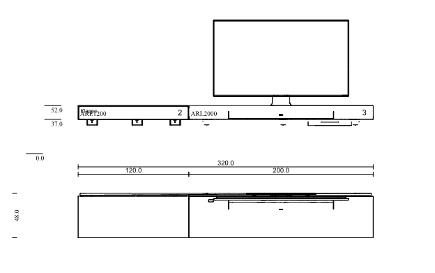 Hängelowboard Air - verbaute Technik geschenkt