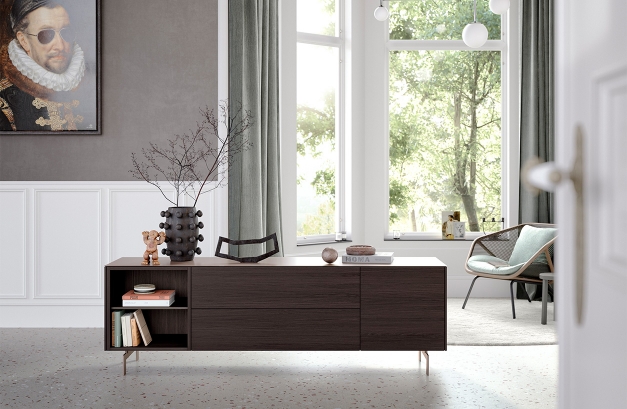 Spectral Side - Room Divider - Veneer
