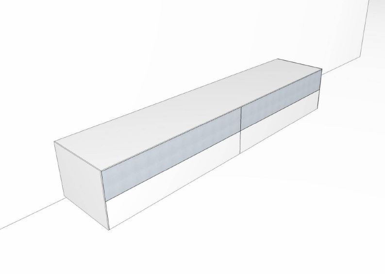 Lowboard mit Soundsystem VRA2