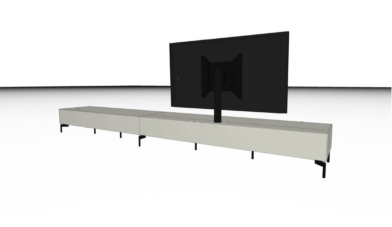 AM-347-NCS Lowboard für Soundbar Integration