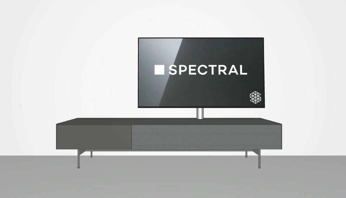 AM-190-GN Lowboard zur Soundbar Integration