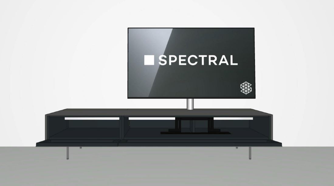 AM-190-GN Lowboard zur Soundbar Integration