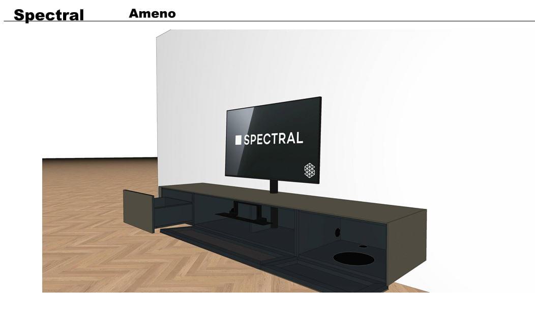 AM-252-RO Lowboard für Soundbar Integration