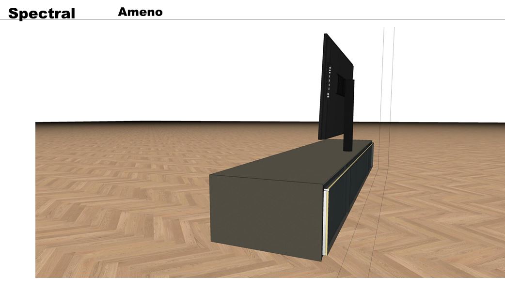 AM-252-RO Lowboard für Soundbar Integration