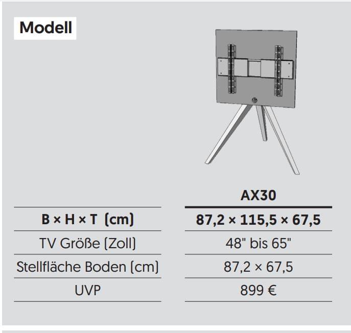 AX30-ROB ART TV-Stand Oak Black