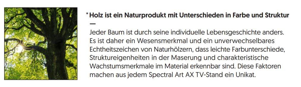 AX30-ROB ART TV-Stand Oak Black