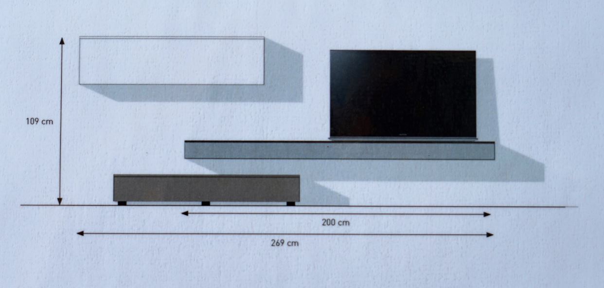 NX8708 Musikboard für Sonos PLAYBASE