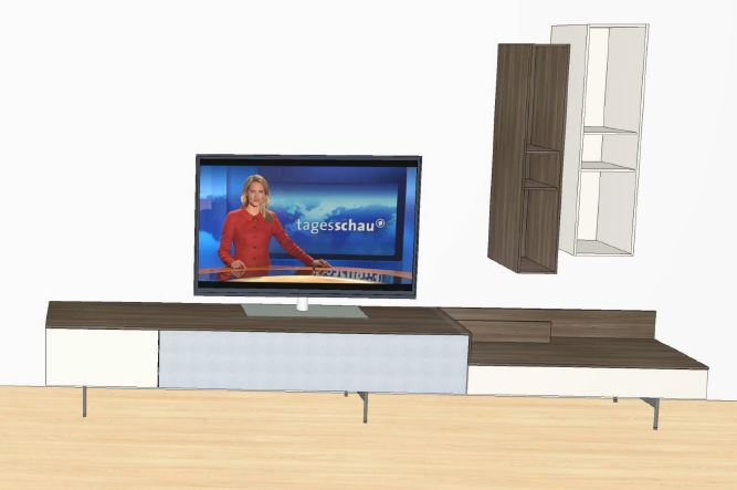 NX5506 Kombi 340cm für Soundbar Integration