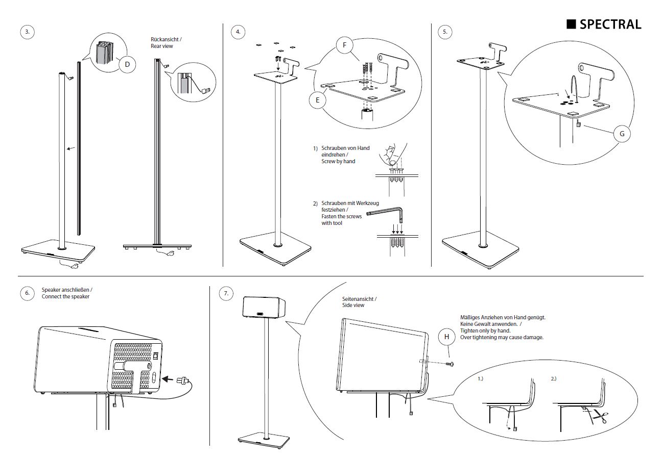 SP30-BG Stand für Sonos Play 3