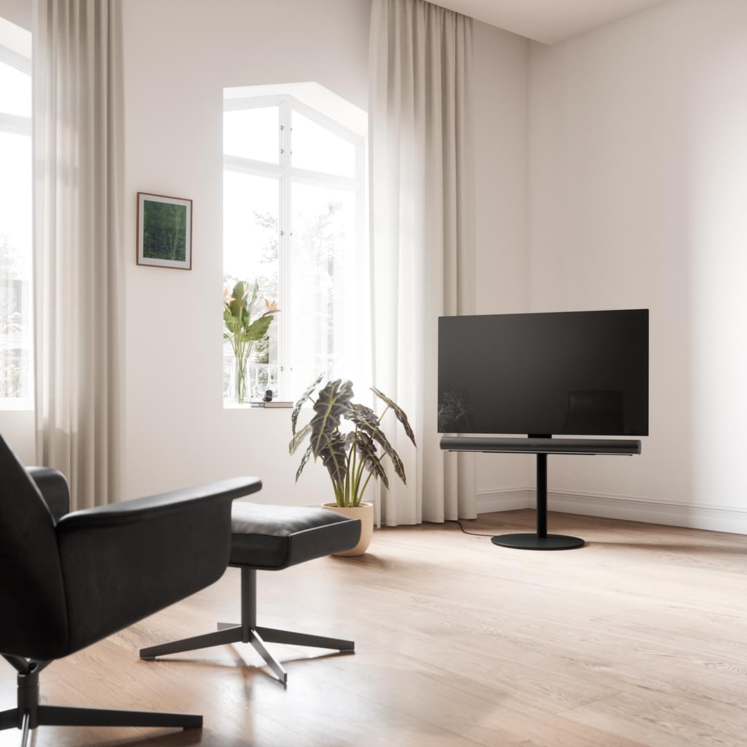 Spectral Circle TV-Stand - Design Glas