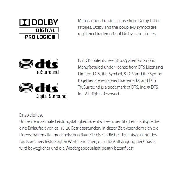 RESTPOSTEN VRA1 Virtual Surround System Aktiv inkl. Funk-Fernbedienung