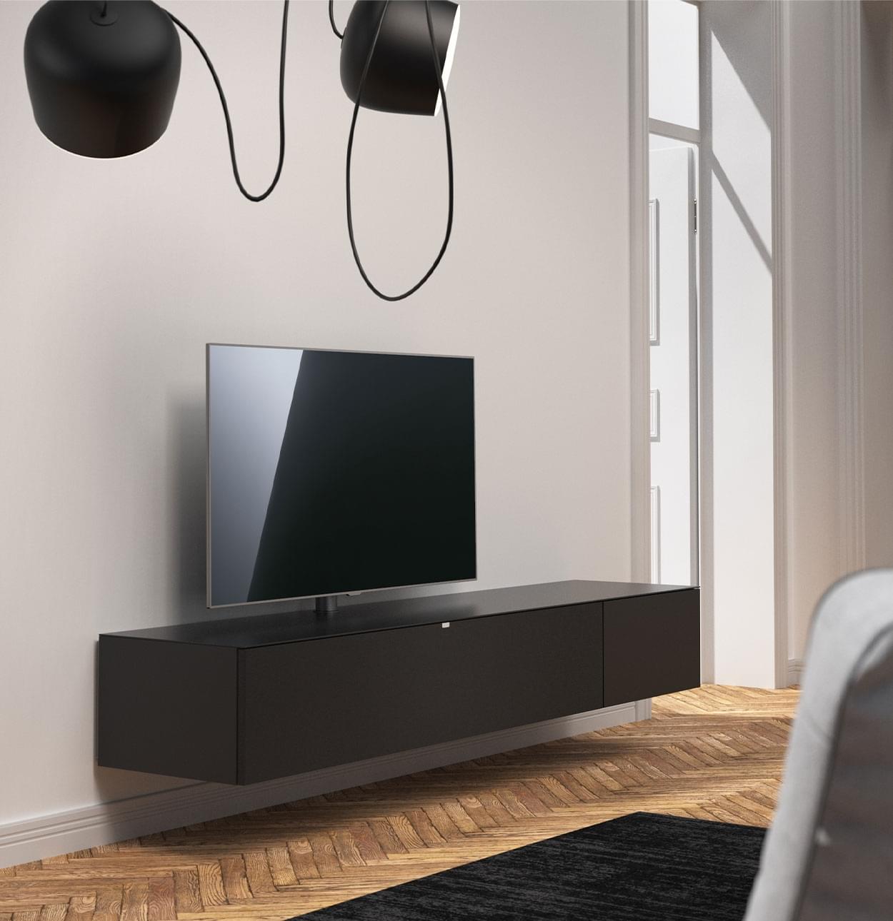 zwevend-tv-meubel-mat-zwart-01